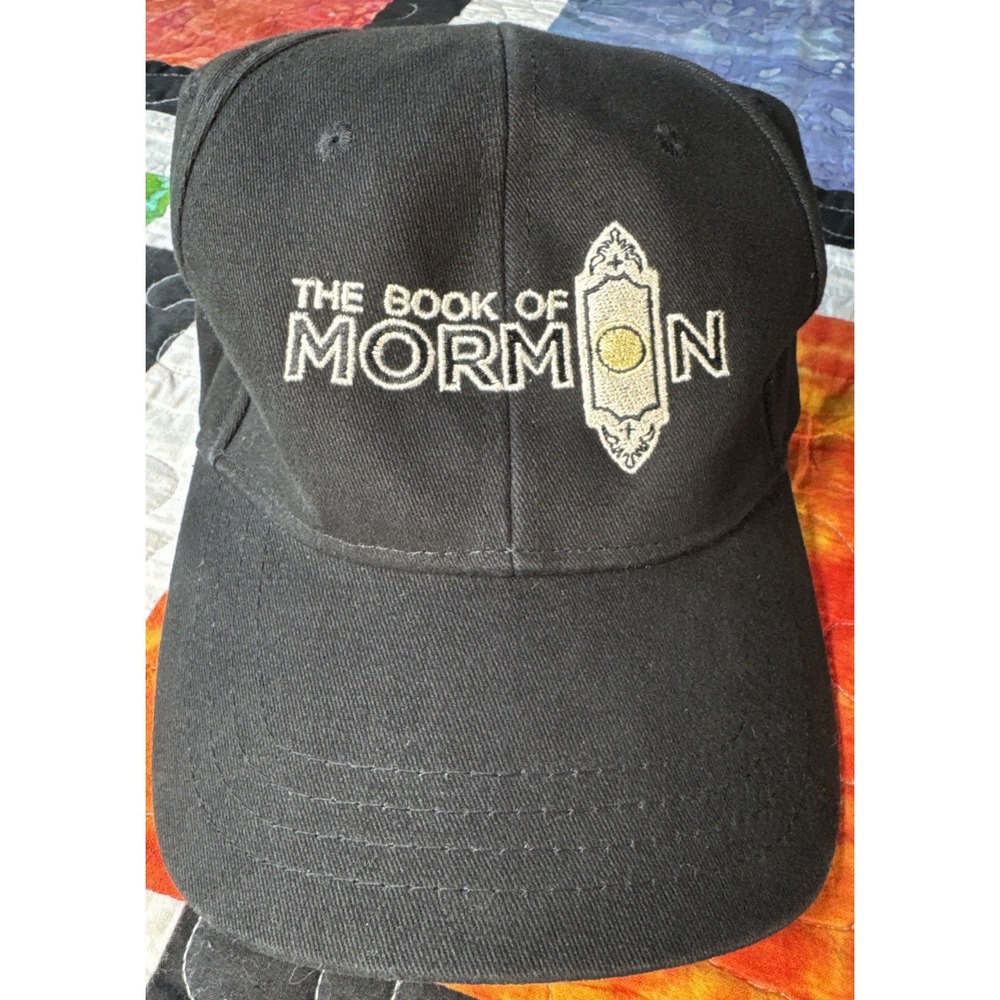 The Book of Mormon Hat Adjustable Black I Believe Paramount Matt Parker Trey Par